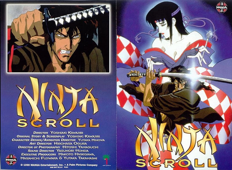 Ninja Scroll - Democratic Underground | Anime, Ninja art, Japanimation