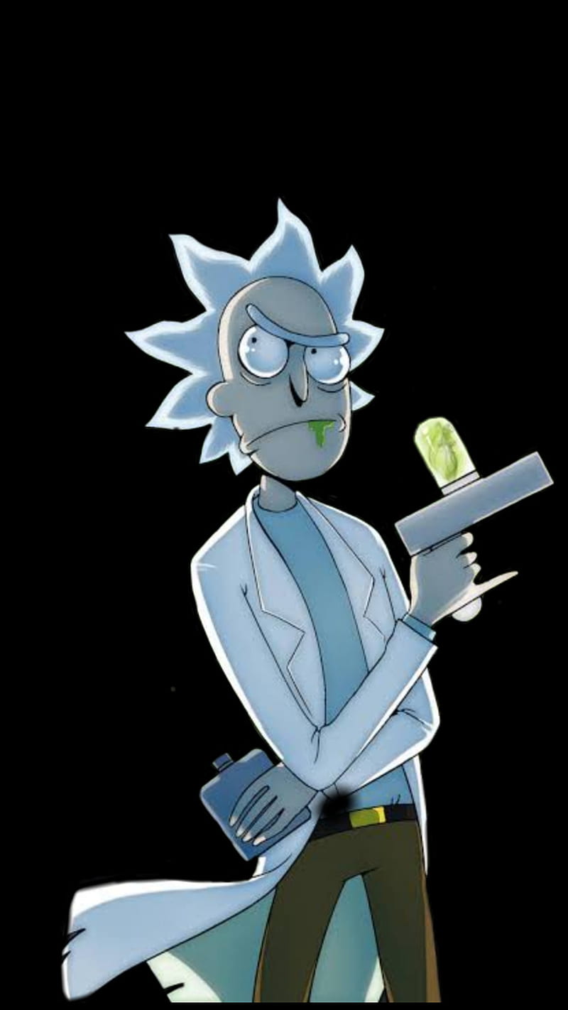 HD Rick Sanchez Wallpaper - Vibrant Rick and Morty Art by patrika