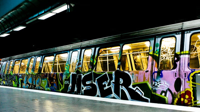 Urban Bucharest Subway, subway, metro, urban, cities, graffiti, bucharest, HD wallpaper