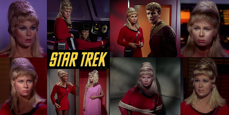 Actress Grace Lee Whitney as Janice Rand, Star Trek, Yeoman Rand, Yeoman Janice Rand, Janice Rand, HD wallpaper