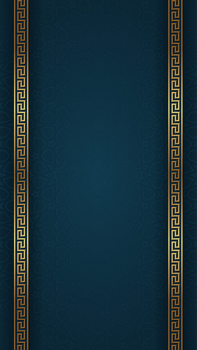 Islamic luxury, blue, dark, desenho, islamic, luxury, pattern, premium,  real, HD phone wallpaper | Peakpx