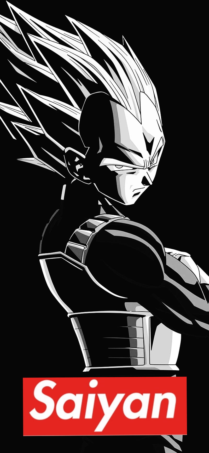 Vegeta Super Saiyan 2 Mobile Wallpaper - Ezra Art