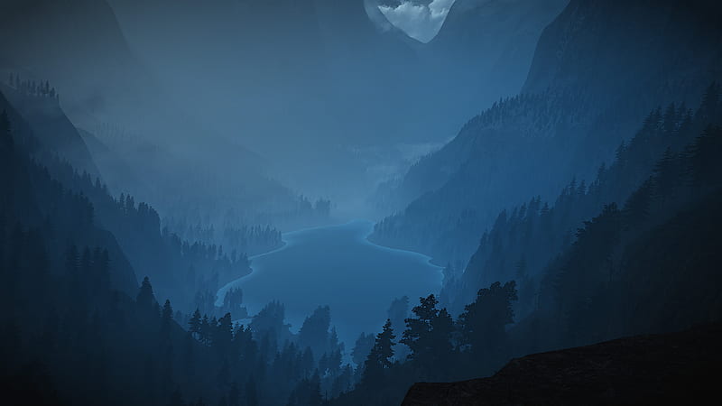 Witcher 3 Lake, the-witcher-3, games, ps4-games, xbox-games, pc-games, lake, HD wallpaper
