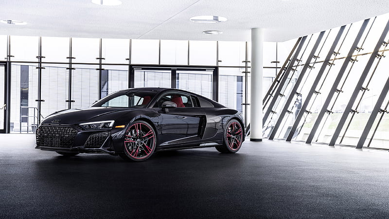 Audi, Audi R8 RWD, Audi R8, Black Car, Car, Sport Car, HD wallpaper