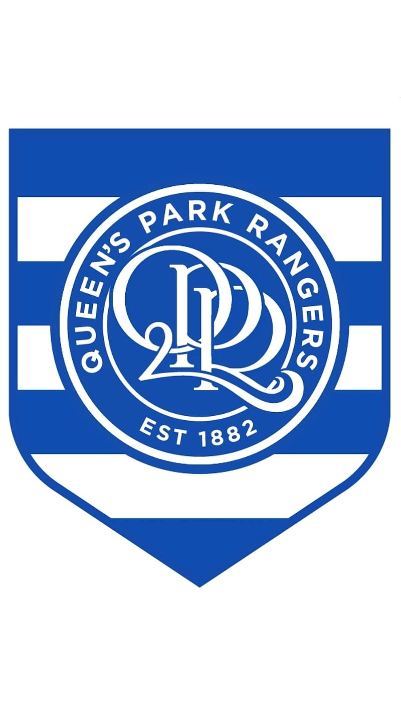 QPR Shield, football, hoops, queens park rangers, HD phone wallpaper