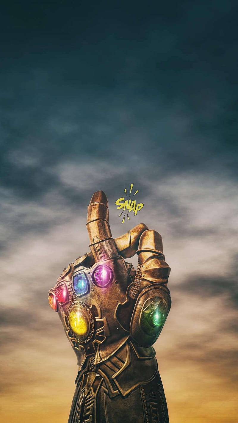 Thanos Gauntlet Wallpaper Download | MobCup