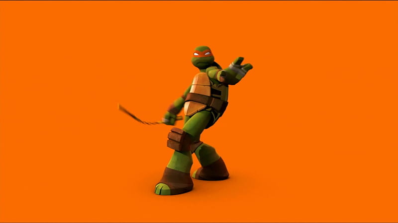Michelangelo, nickelodeon, turtles, teenage mutant ninja turtles, tmnt, mikey, HD wallpaper