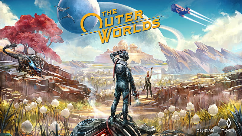 The Outer Worlds Poster, HD wallpaper