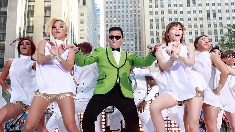 Gangnam Style, japan, music, dance, funny, HD wallpaper