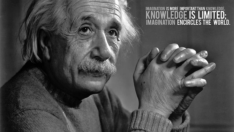 Albert Einstein, Quote, Misc, HD wallpaper
