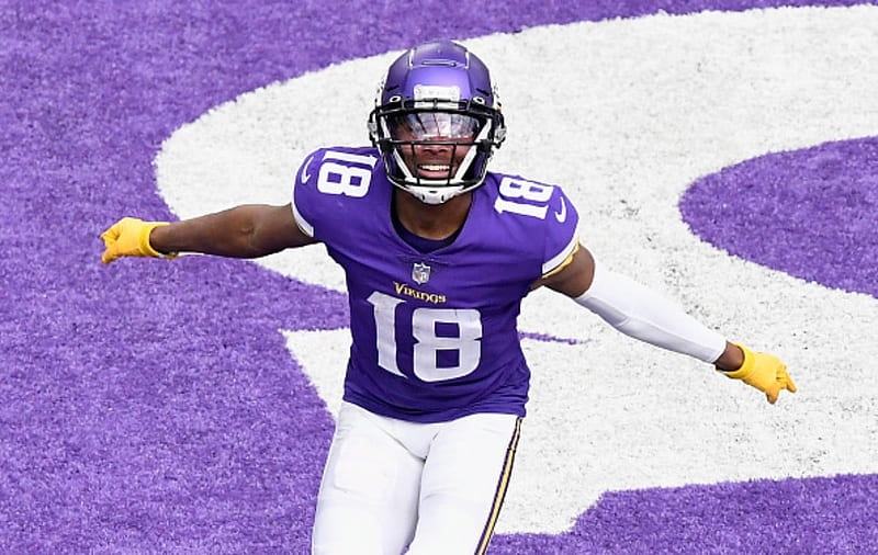 Vikings Star Rookie Receiver Justin Jefferson Joined Randy Moss in the Record Books After Impressive Week 3 Performance, HD wallpaper