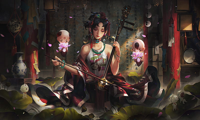 Fantasy, Oriental, HD wallpaper