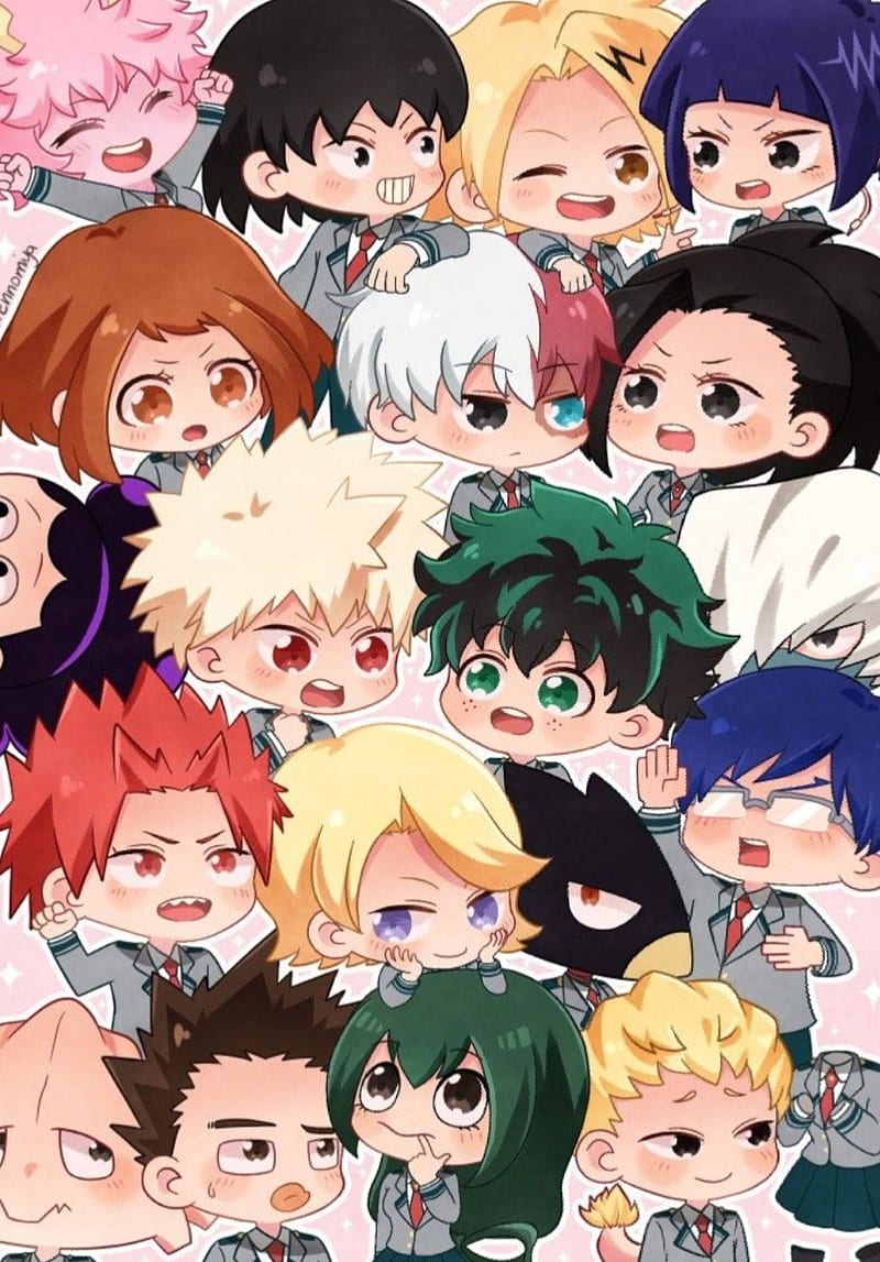 My Hero Academia( Bakugou, Midoriya and Todoroki) aesthetic wallpaper for  mobile phone | Anime drawings, Anime sisters, Anime wallpaper