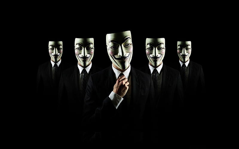 anonymous-Computer related, HD wallpaper