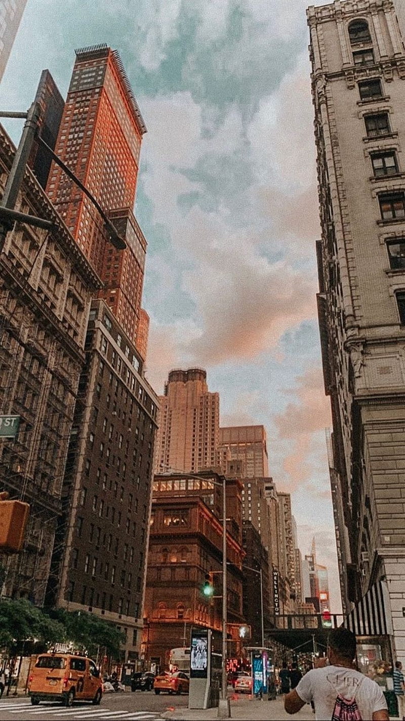 Aesthetic city, chicago, town, HD phone wallpaper | Peakpx
