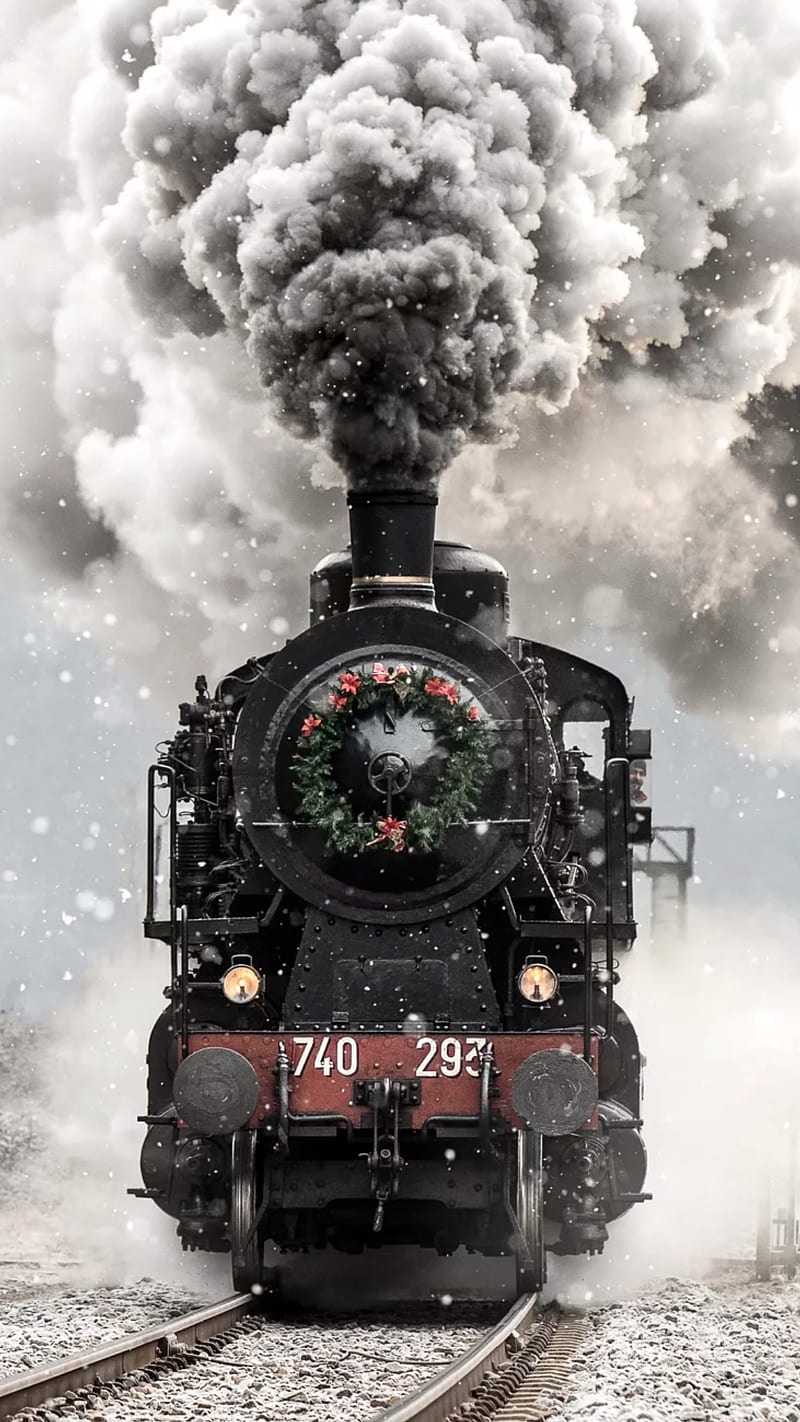 Steam train, train, trains, steam, locomotive, express, snowy, smoke, HD  phone wallpaper | Peakpx