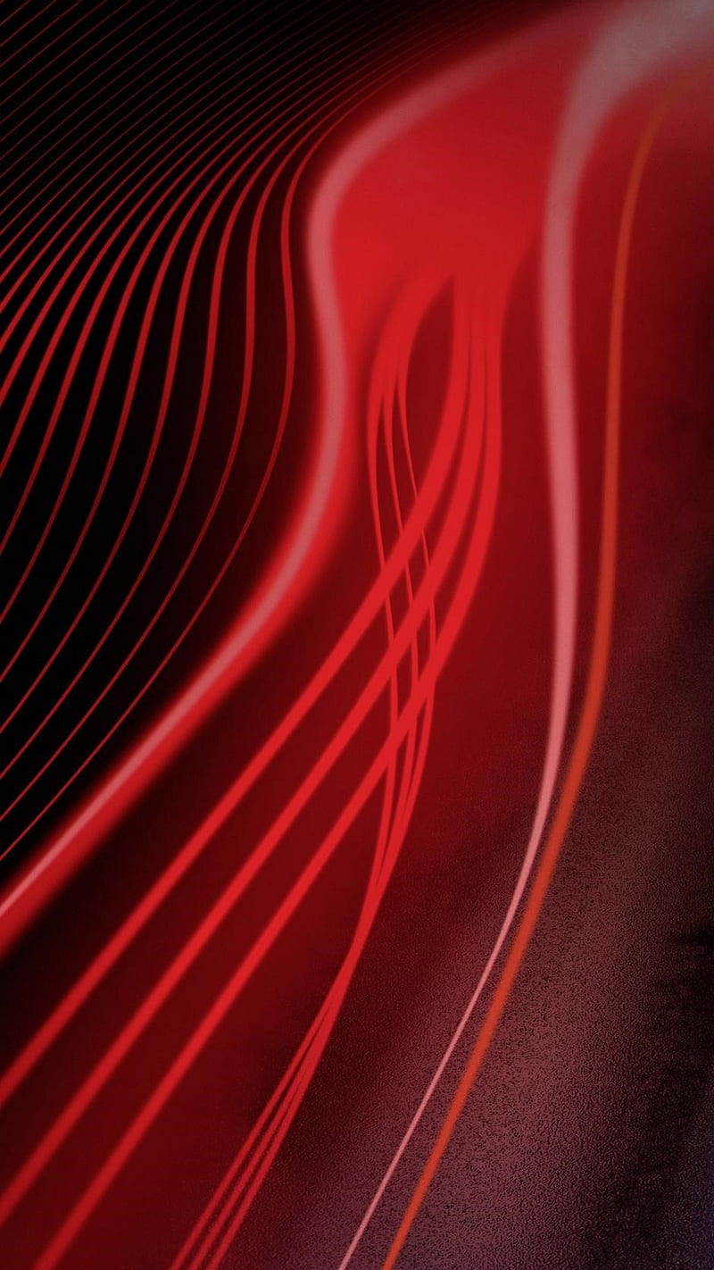 Abstract, light, red, streak, wave, HD phone wallpaper