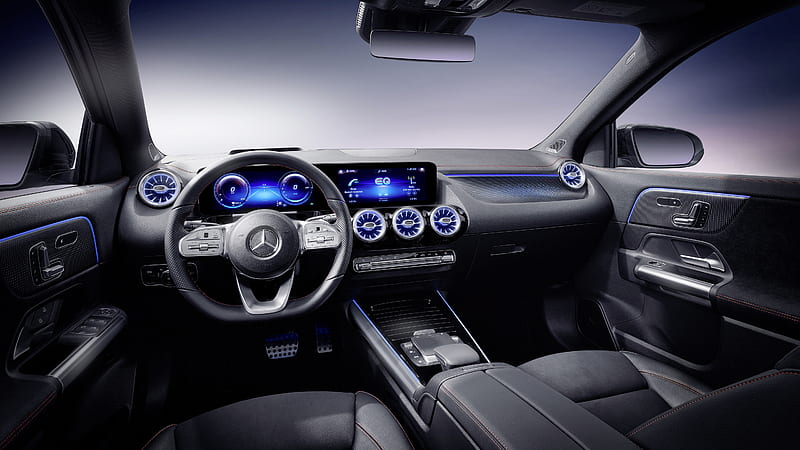 Mercedes-Benz EQA 250 AMG Line 2021 Interior, HD wallpaper