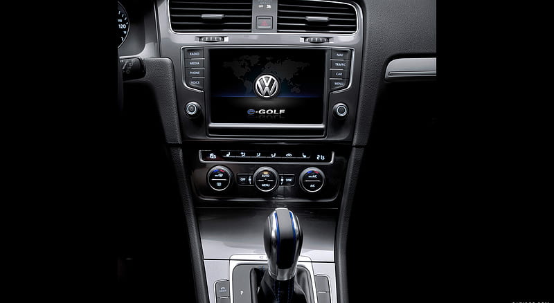 2015 Volkswagen e-Golf - Central Console , car, HD wallpaper
