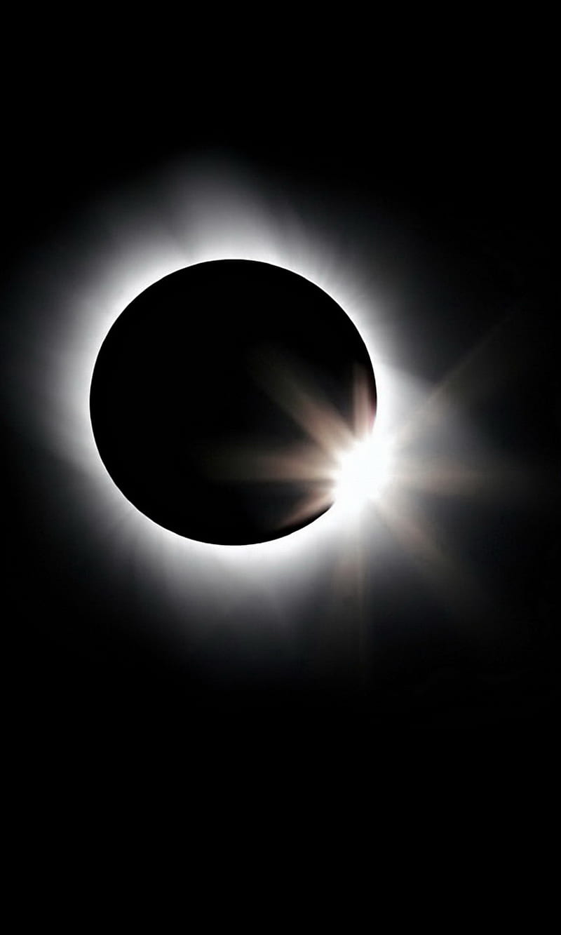 Eclipse, black, moon, sun, HD phone wallpaper | Peakpx