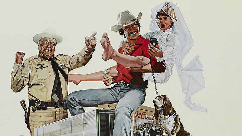Smokey and the Bandit, chase, rig, cops, bootleg, HD wallpaper