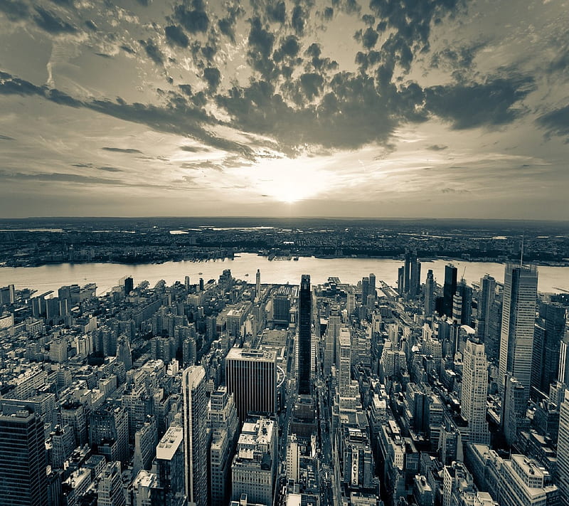 NYC Cityscapes, lockscreen, HD wallpaper