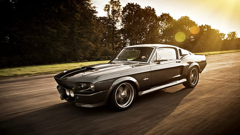 Eleanor Ford Mustang, oldsmobile, sixty, muscle, eleanor, old, 1967, minutes, mustang, in, ford, mobile, car, gone, HD wallpaper