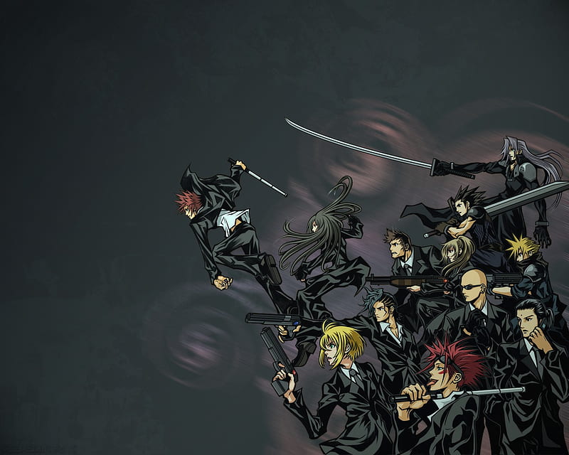 Crisis Core Final Fantasy VII Mobile Wallpaper  Zerochan Anime Image  Board Mobile