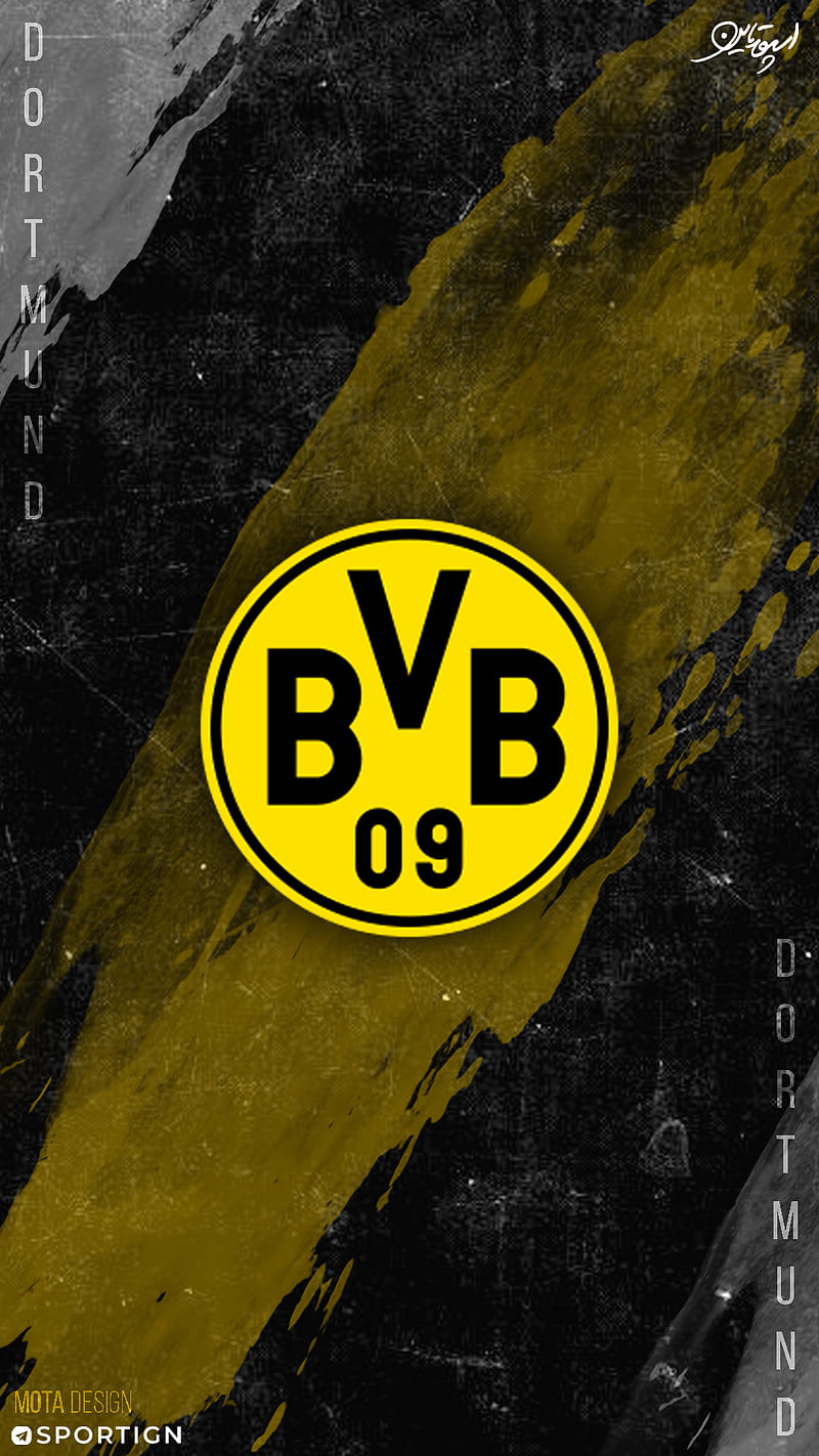 Borussia Dortmund, club, logo, soccer, HD phone wallpaper