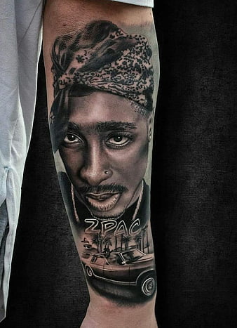 52 Tupac Tattoos Stock Photos High Res Pictures and Images  Getty Images