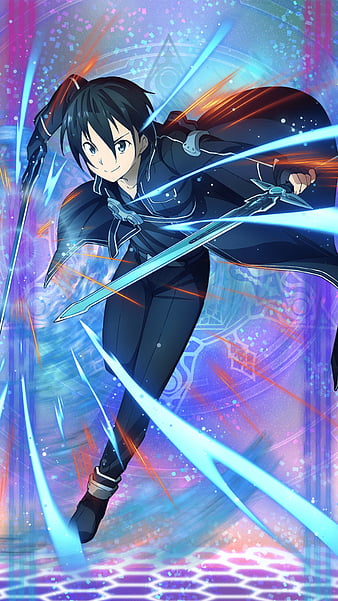 Phone wallpaper Kirito (1080x2400) : r/swordartonline