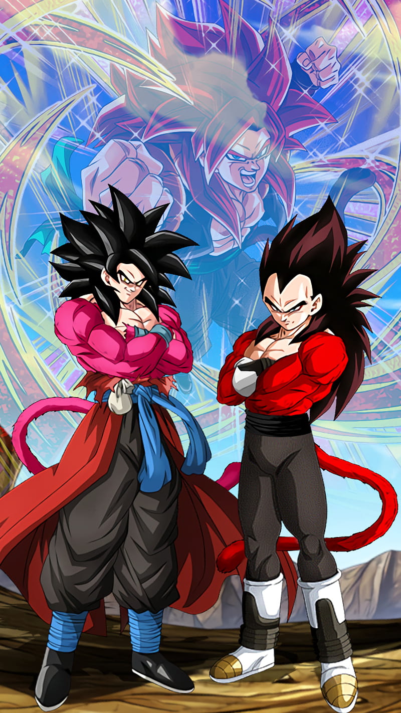 Gogeta SSJ4  Dragon ball gt, Dragon ball super artwork, Dragon ball