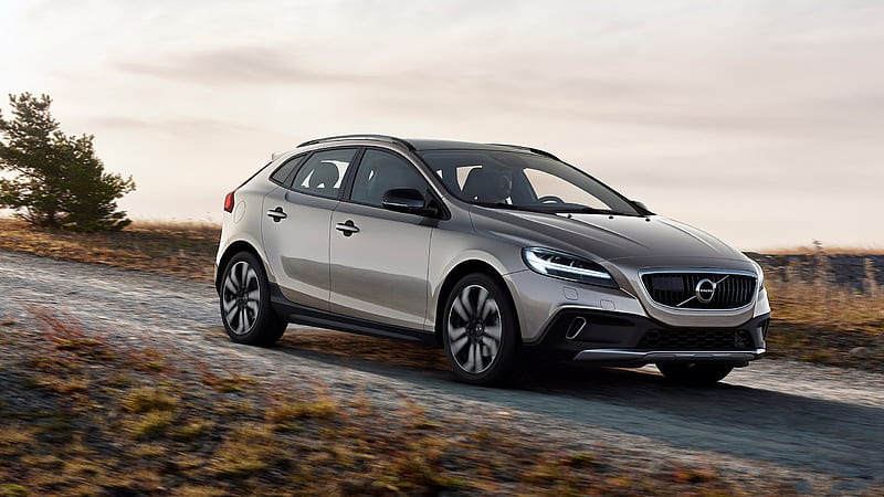 awd, cross country, volvo, v40, 2017, new items, HD wallpaper
