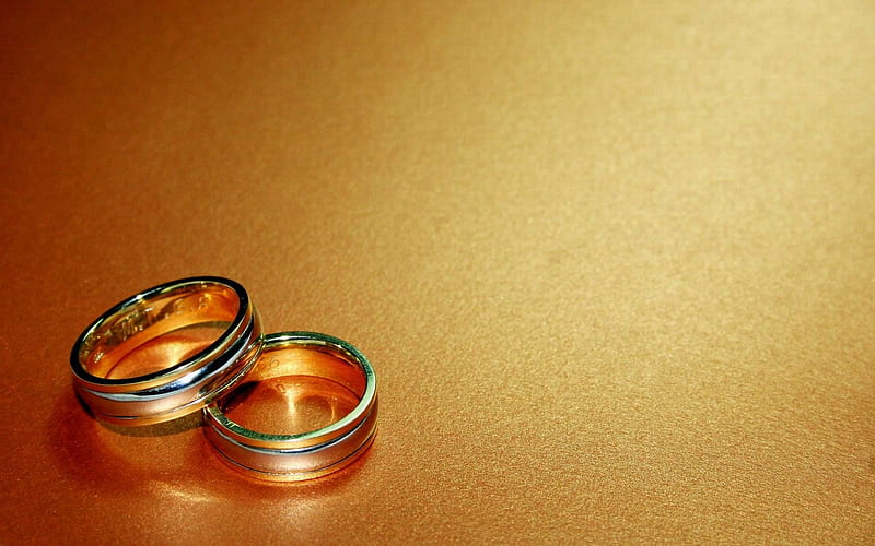Wedding rings, ring, wedding, abstract, love, HD wallpaper | Peakpx