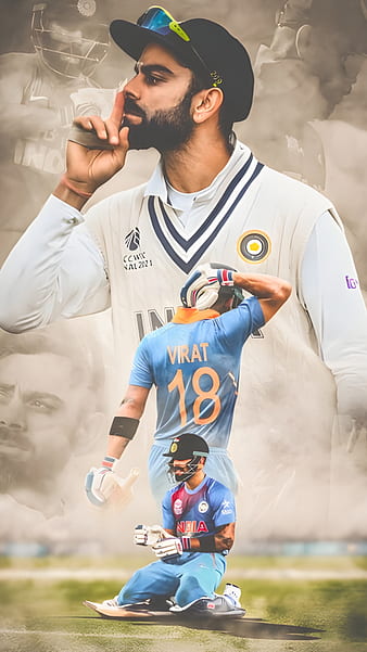 Virat Kohli | 18 | Indian Cricket Jersey