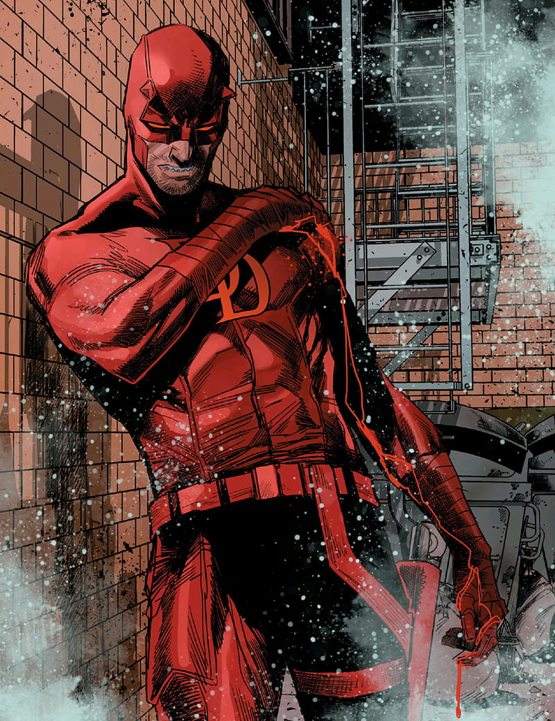Daredevil, comic books, comics, marvel, marvel comics, superhero, HD phone wallpaper