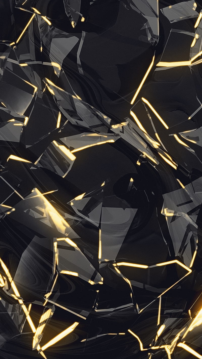Black, crystal, shiny, HD phone wallpaper | Peakpx