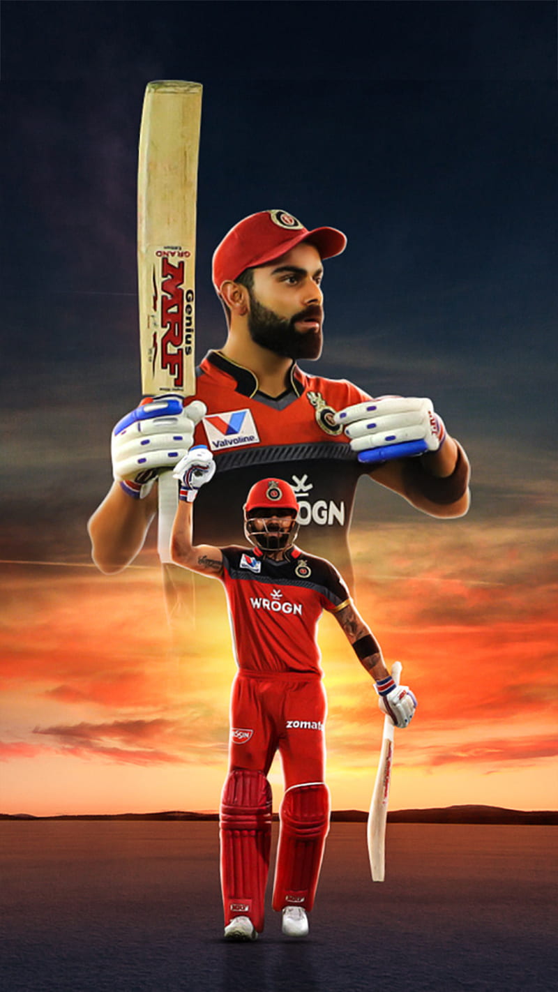 Virat Kohli Wallpaper 👑 #viratkohli | Virat kohli wallpapers, Ab de  villiers photo, Ms dhoni photos