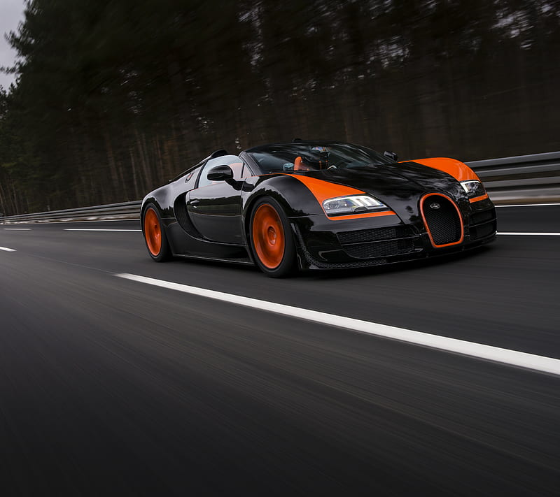Bugatti Veyron, auto, car, grand sport, vitesse, HD wallpaper
