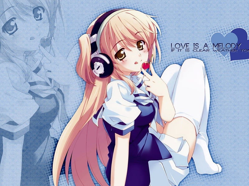Cute Anime Music Wallpaper Anime Music Wallpaper  Fans Share
