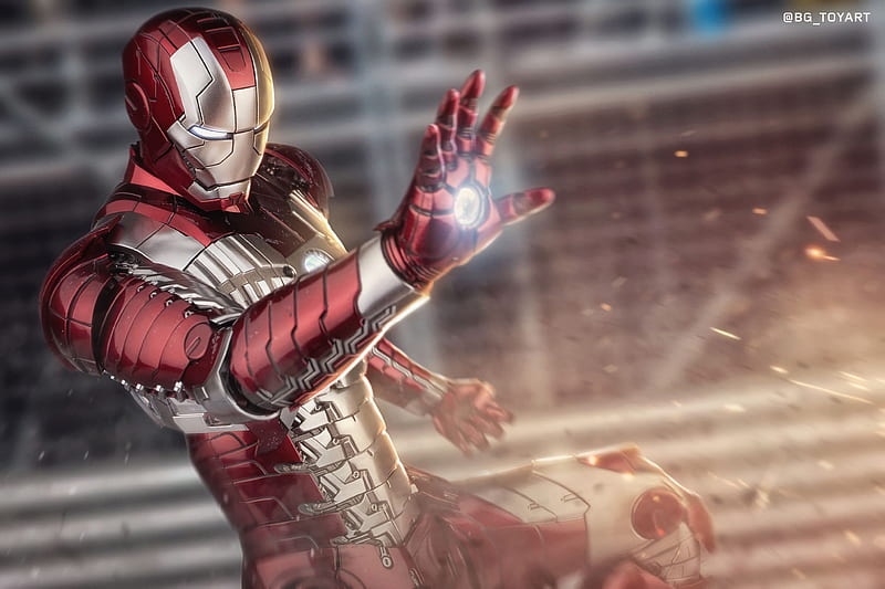 Iron Man new, iron-man, superheroes, digital-art, artwork, HD wallpaper
