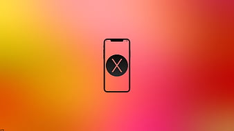Iphone X Mobile Phone Minimalism, iphone, minimalism, artist, HD wallpaper