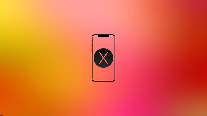 Iphone X Mobile Phone Minimalism , iphone, minimalism, artist, HD wallpaper