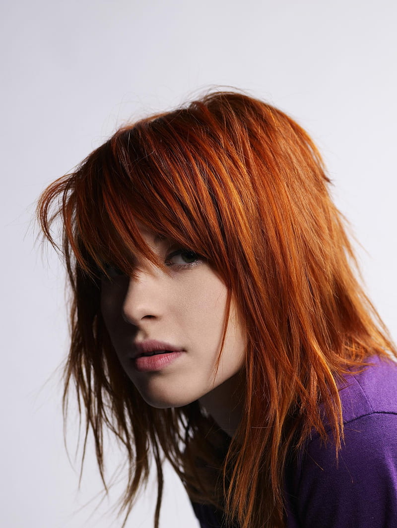 Hayley Williams, redhead, singer, Paramore, HD phone wallpaper