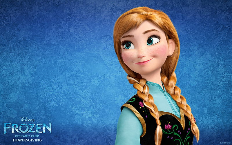 Princess Ana Frozen, pixar, disney, movies, frozen, animated-movies,  cartoons, HD wallpaper | Peakpx