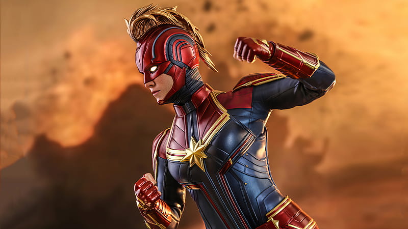 Captain Marvel 2020 Avengers Endgame, captain-marvel, superheroes, artwork, HD wallpaper