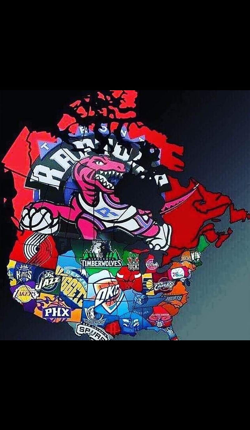 Download Toronto Raptors Logo With Lightning Wallpaper  Wallpaperscom
