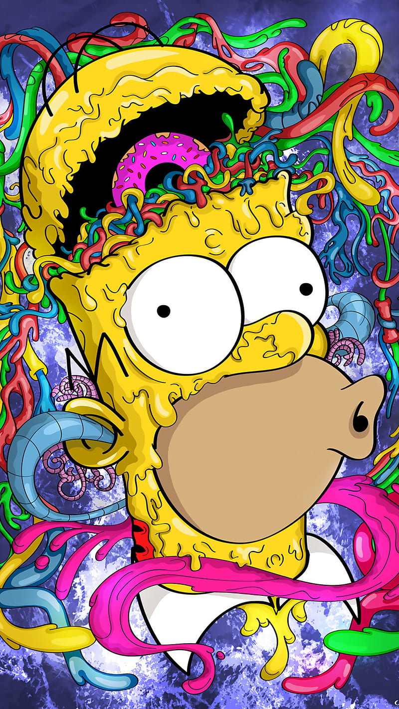 Triste Bart Simpson, Desenho Triste Papel de parede de celular HD