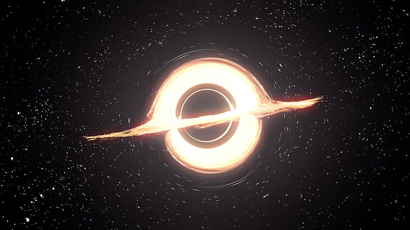 Black Hole Loop - 3D Model Animated, HD wallpaper