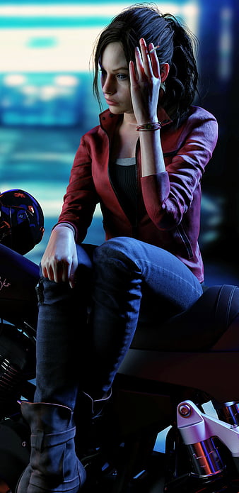 Claire redfield, high resolution, detailed digital art, realistic